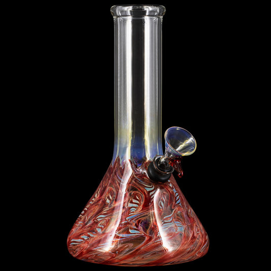 "Elemental Beaker" 8" Classic Color Beaker Bong