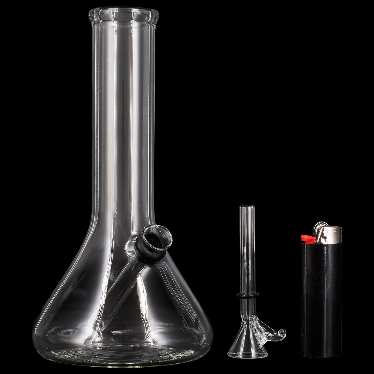 "One" Classic Clear Beaker Base Bong