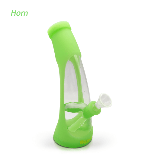 Waxmaid Horn Silicone Glass Water Pipe