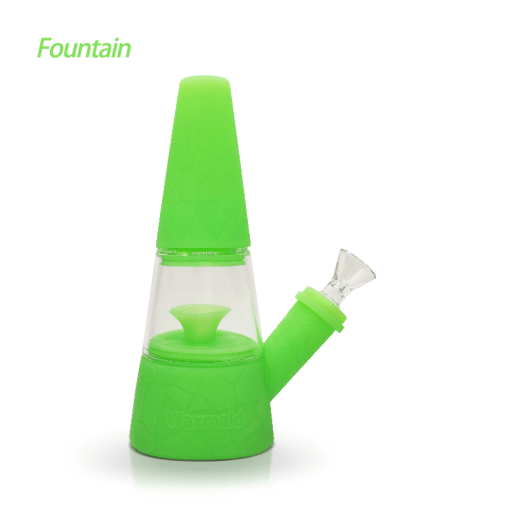 Waxmaid Fountain Silicone Glass Water Pipe