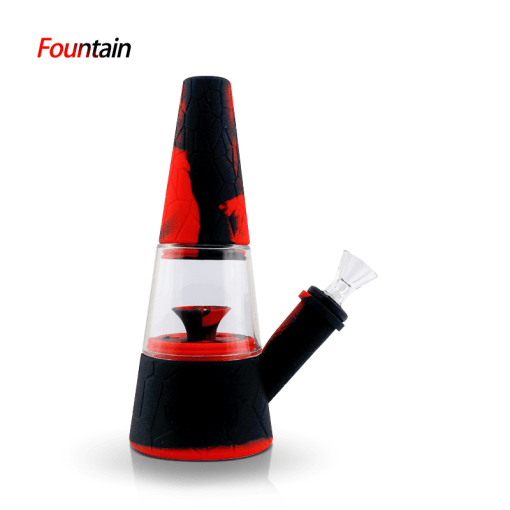 Waxmaid Fountain Silicone Glass Water Pipe