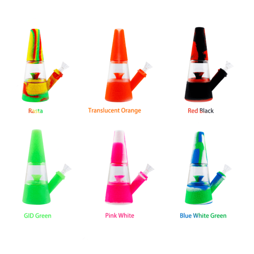 Waxmaid Fountain Silicone Glass Water Pipe