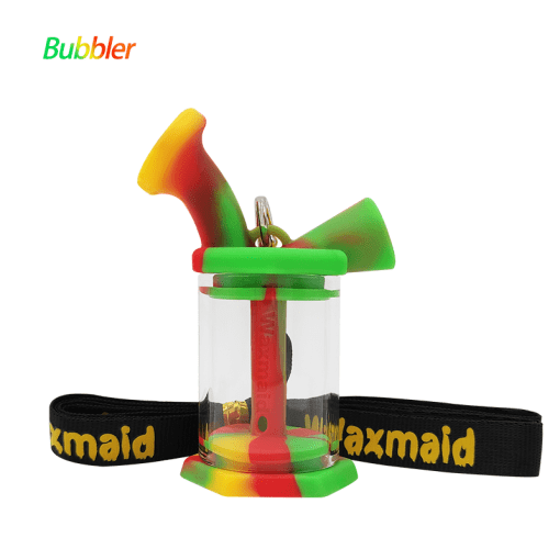 Waxmaid Silicone Glass Mini Bubbler