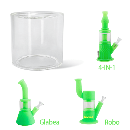 Glass Chamber of 4-IN-1, Robo, Glabea Waterpipes