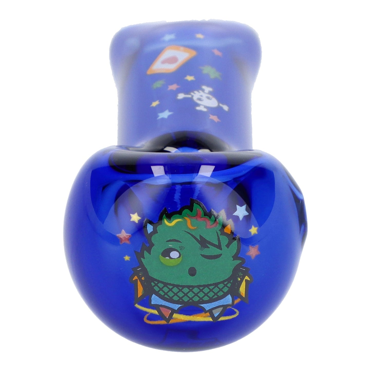 4" Blue Dream Hand Pipe - Transparent Blue