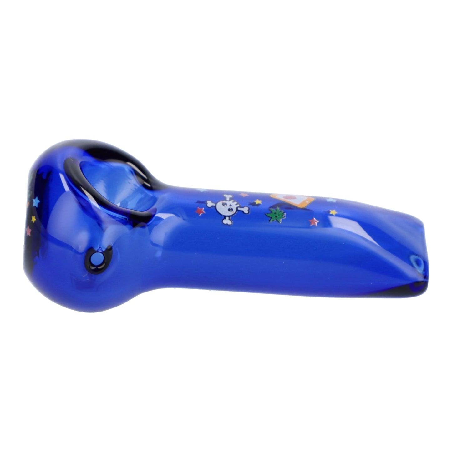 4" Blue Dream Hand Pipe - Transparent Blue