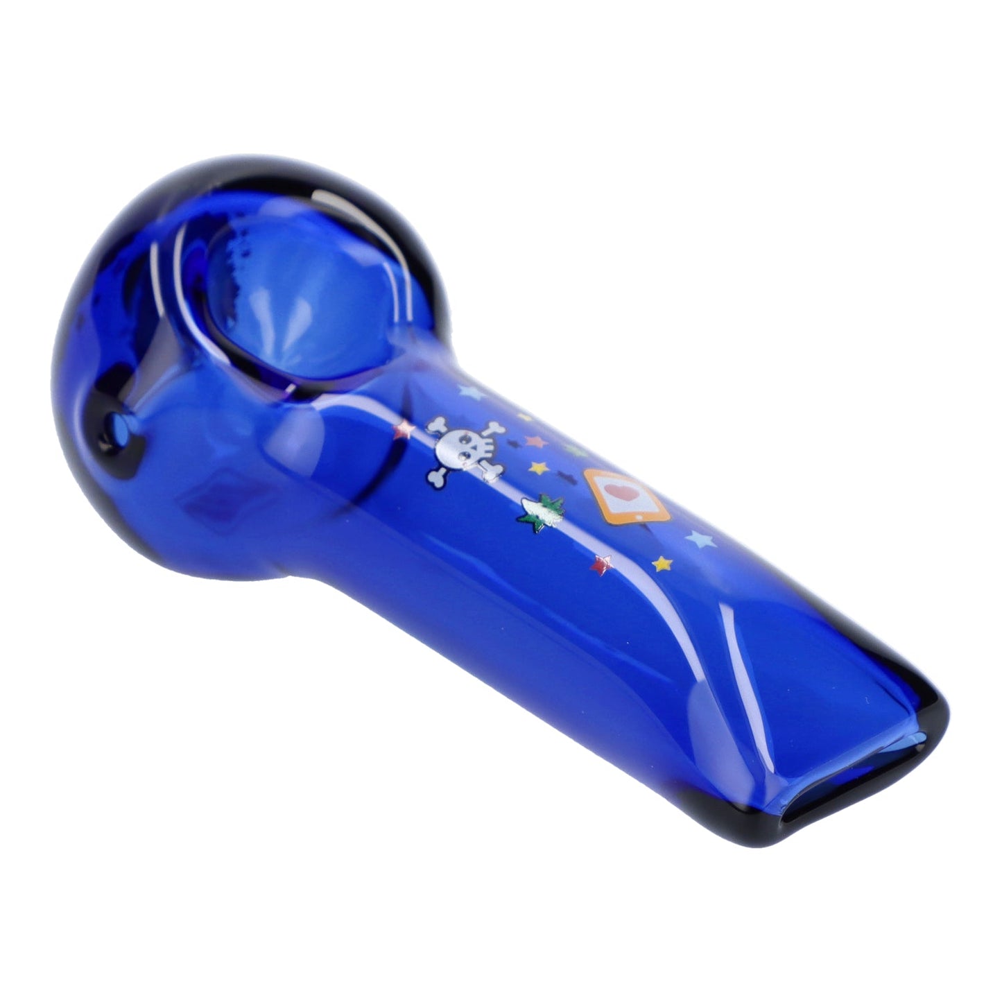 4" Blue Dream Hand Pipe - Transparent Blue