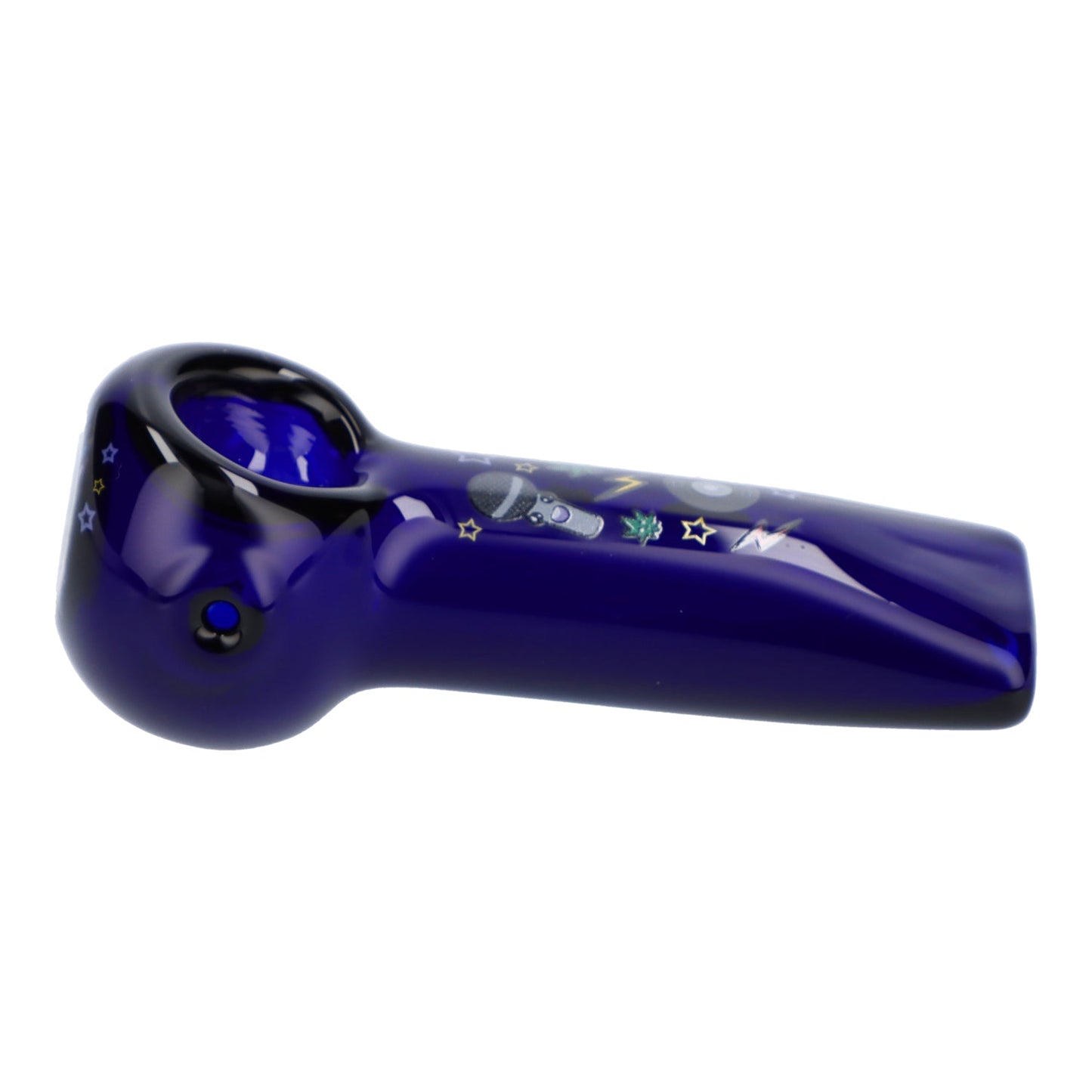 4" Granddaddy Purple Hand Pipe - Dark Blue